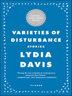 Varieties of Disturbance - ebook